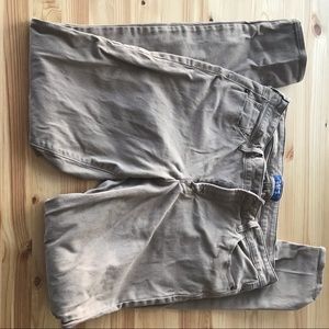 Khaki rockstar jeans